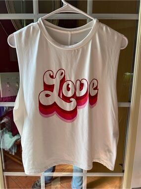 good hYOUman White Crewneck Graphic Tee